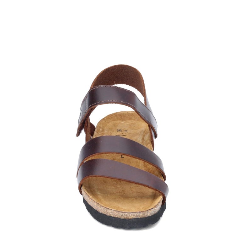 NAOT Kayla Women's Sandals â€“ 3-Strap Support with Backstrap, Cork-Latex Footbed, Arch Support â€“ Comfortable for All-Day Walking Buffalo Leather 7-7.5 N-M US - Image 4